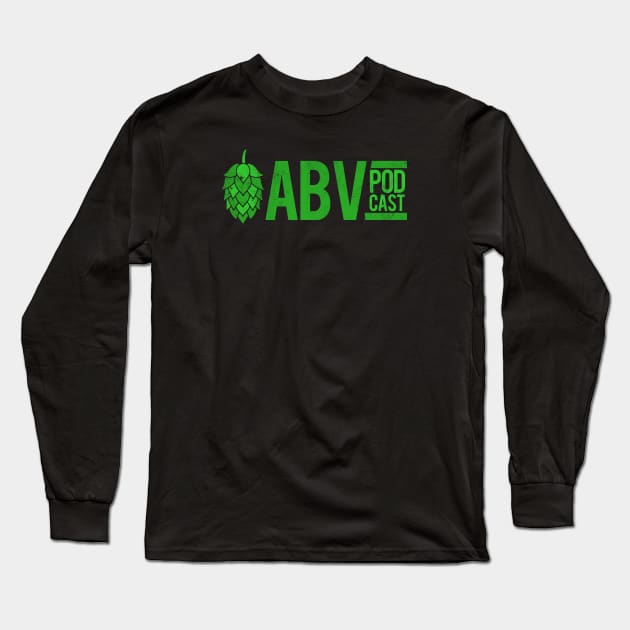 The ABV Podcast - Hop Logo Long Sleeve T-Shirt by The Most Magical Place On Shirts